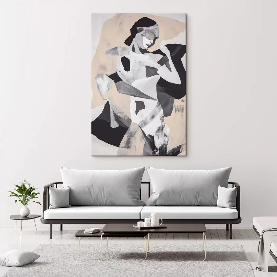 Glezna Abstraktais siluets s47658