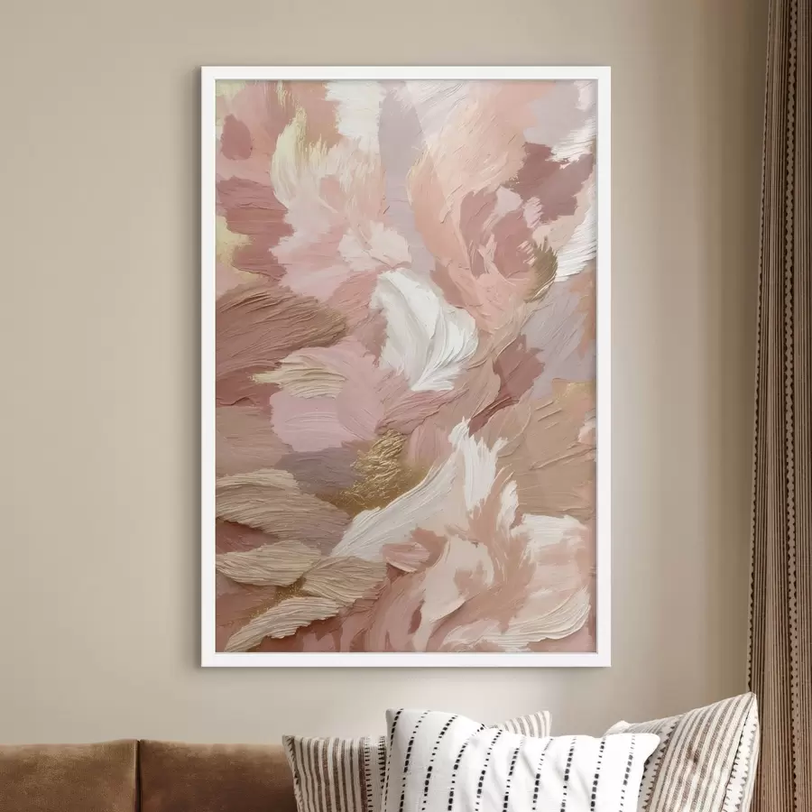 Fototapetes Pastelkrāsas triepieni maigās nokrāsās f47750