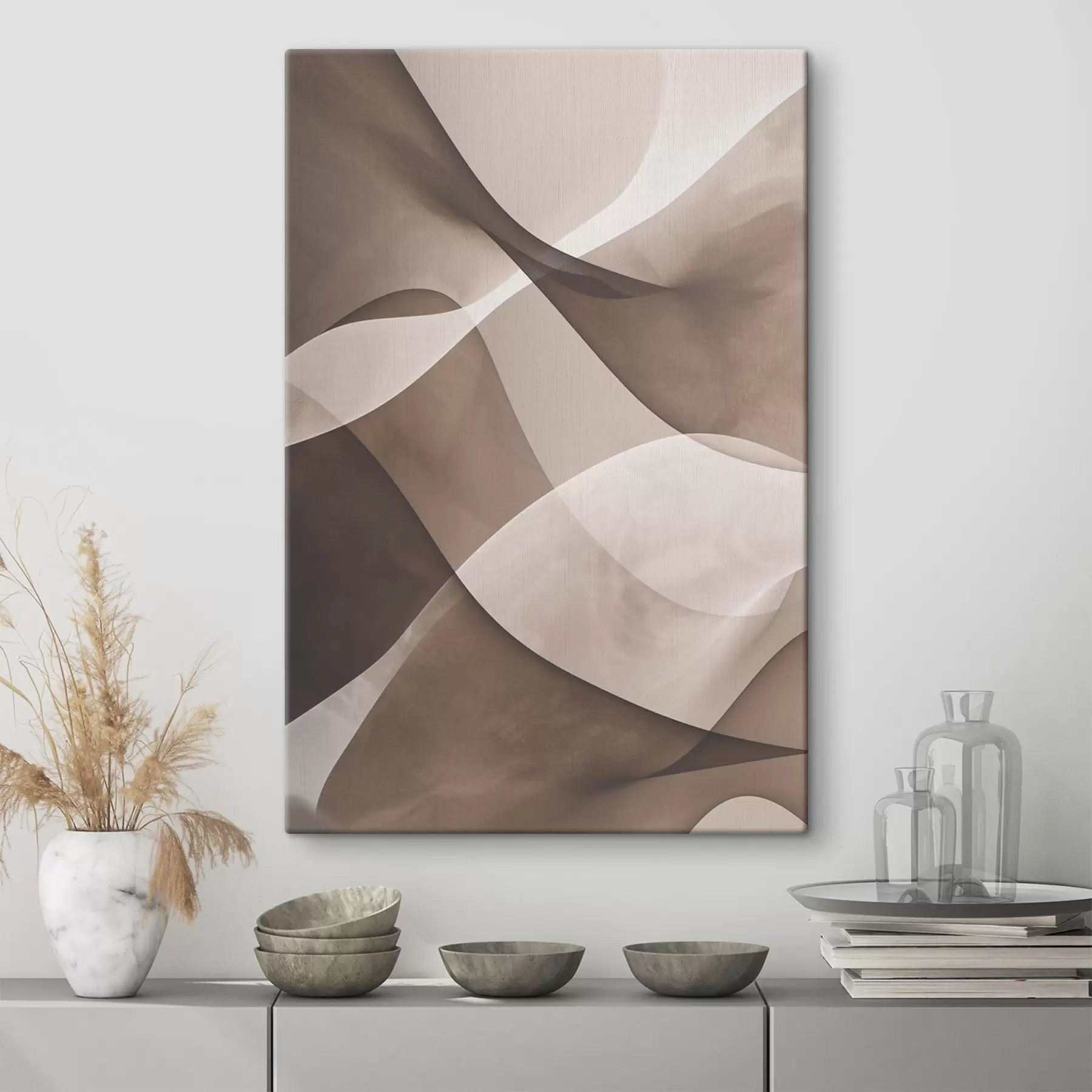 Glezna Delikāts caurspīdīgs abstrakts s47824