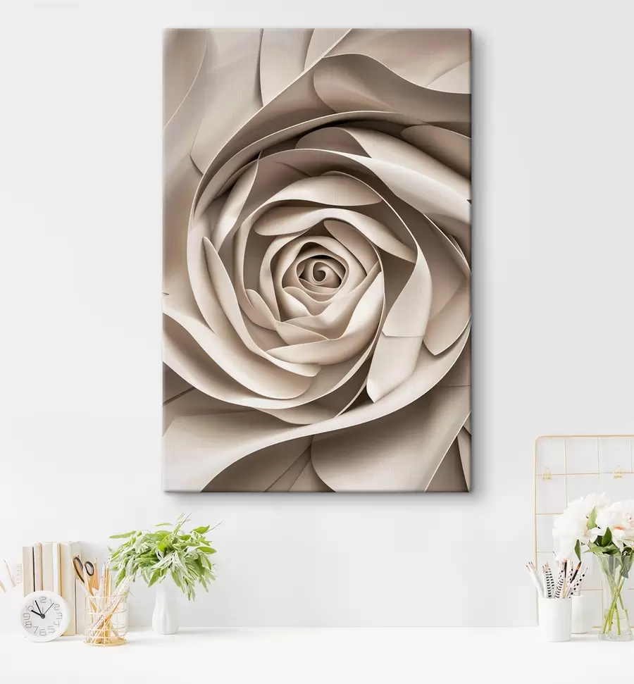 Glezna Liela abstrakta roze s47825