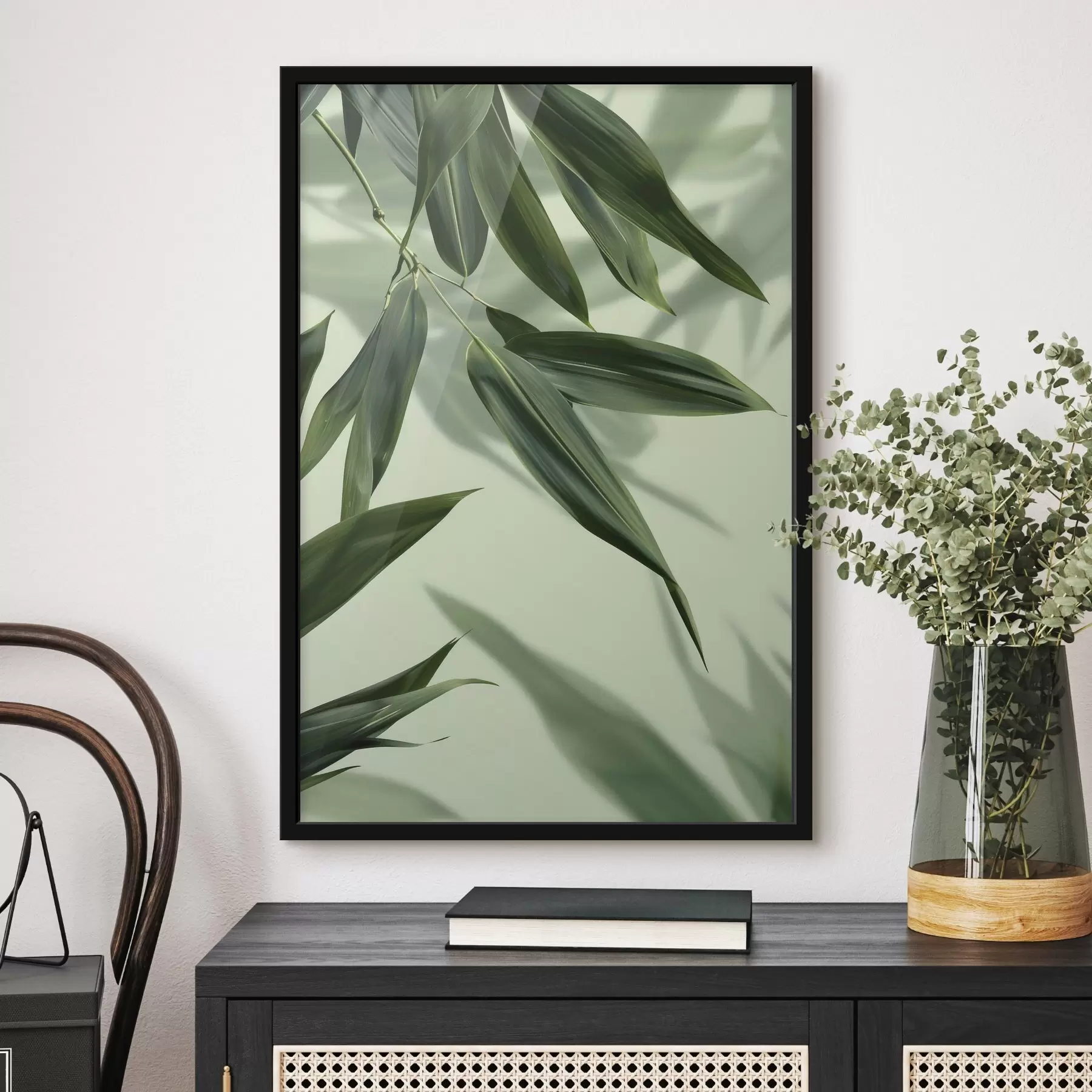 Fototapetes Bambusa lapas f47814