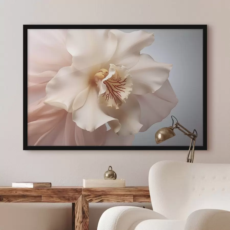 Fototapetes Delikāta orhideju zieda f47818