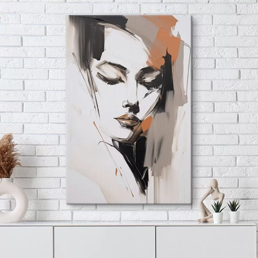 Glezna Abstraktais portrets s47800