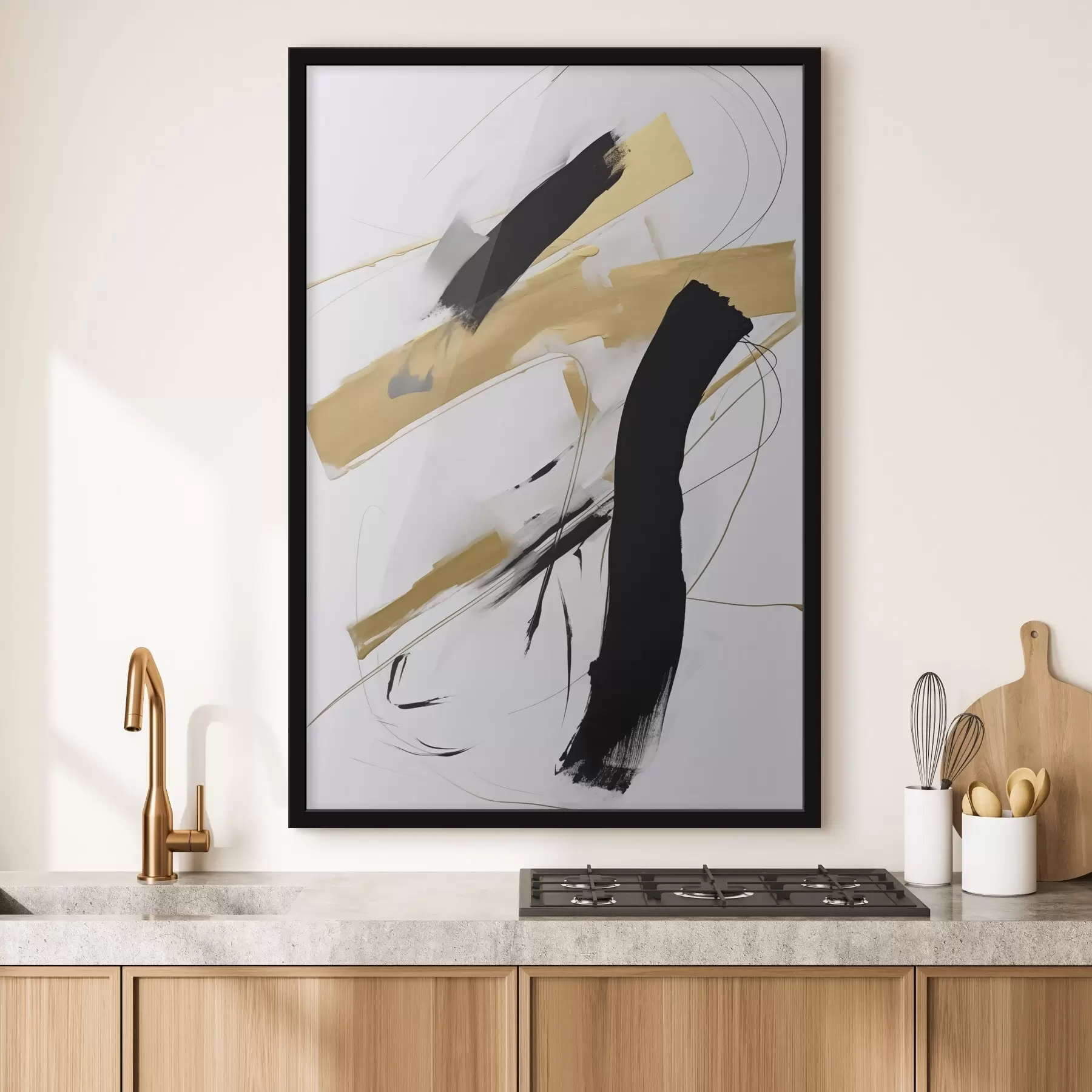 Fototapetes Haotiska abstrakta kompozīcija f47809