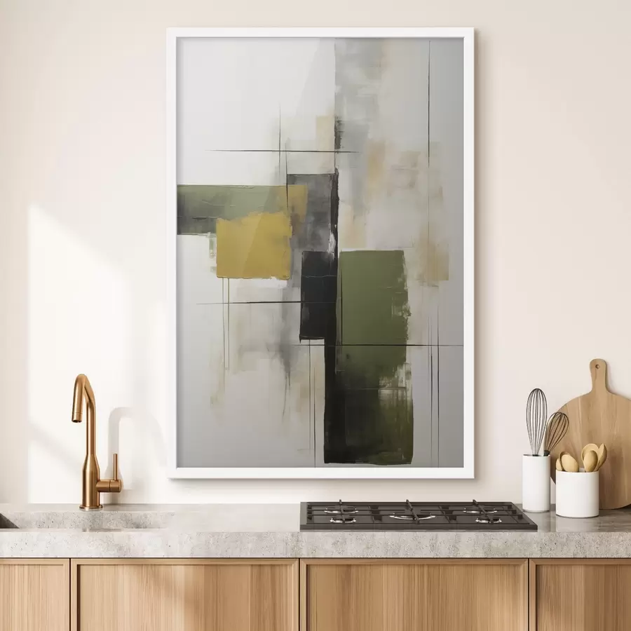 Fototapetes Abstrakta ģeometriska kompozīcija f47813