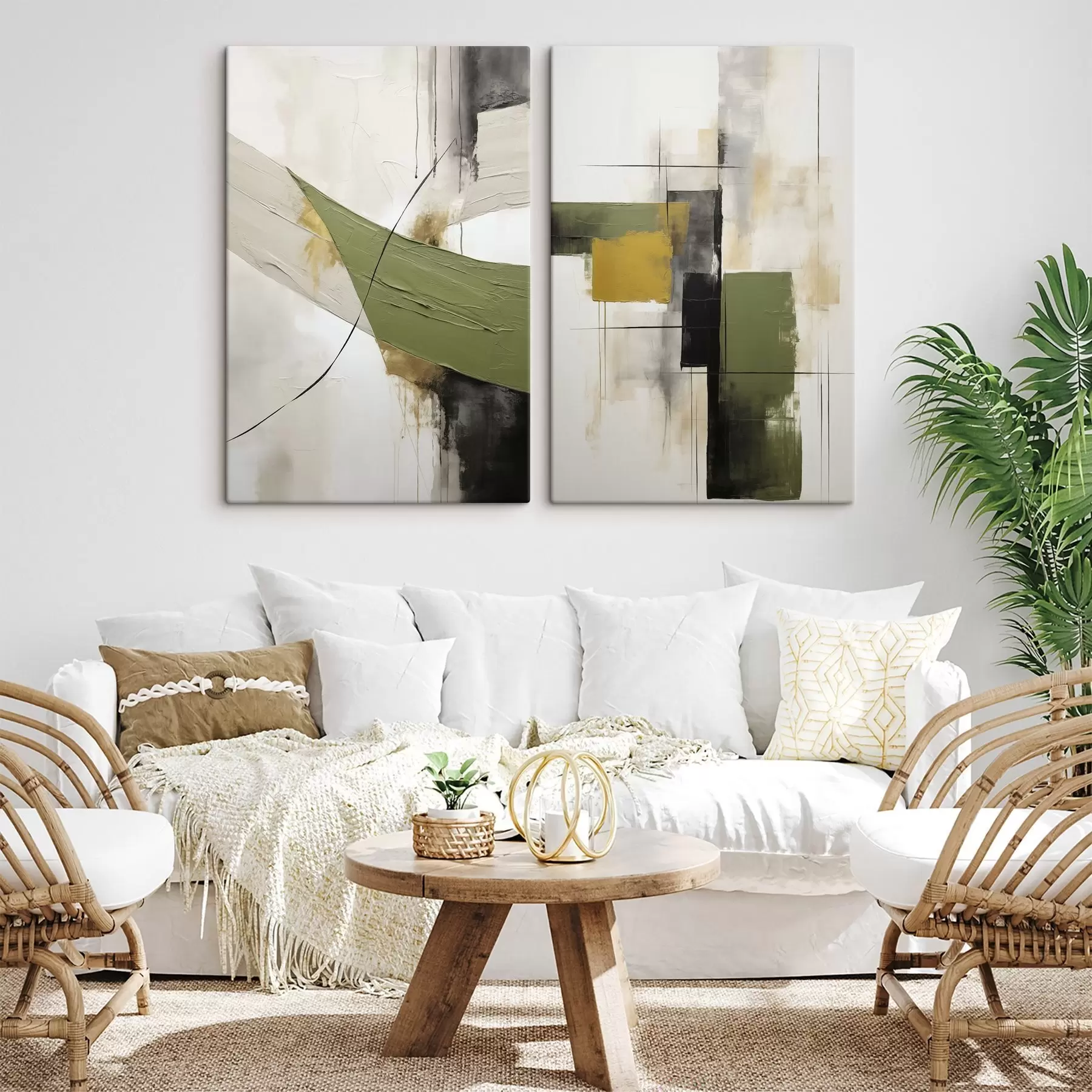 Glezna Mūsdienīga abstrakta kompozīcija m30010