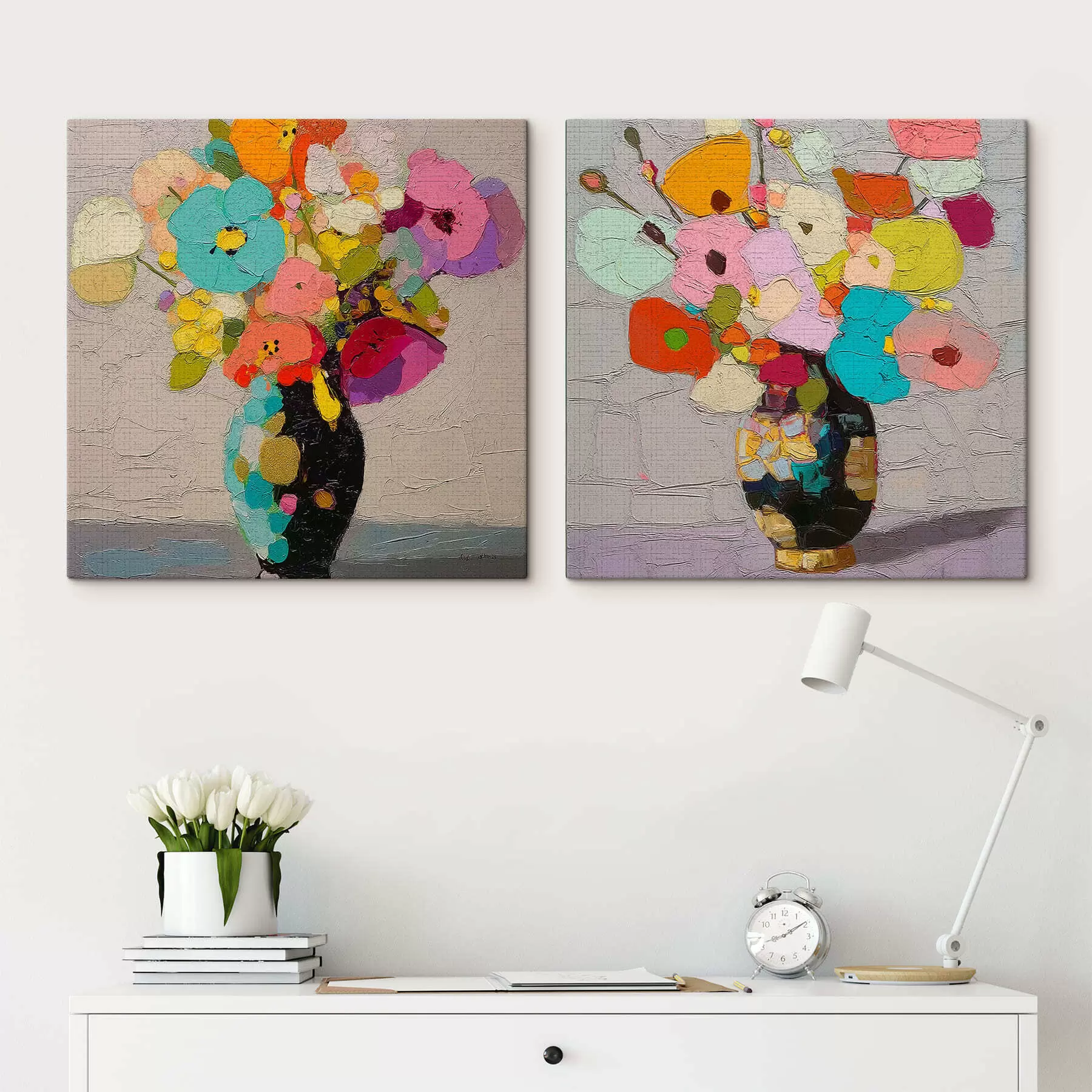 Glezna Ziedu klusā daba m30016