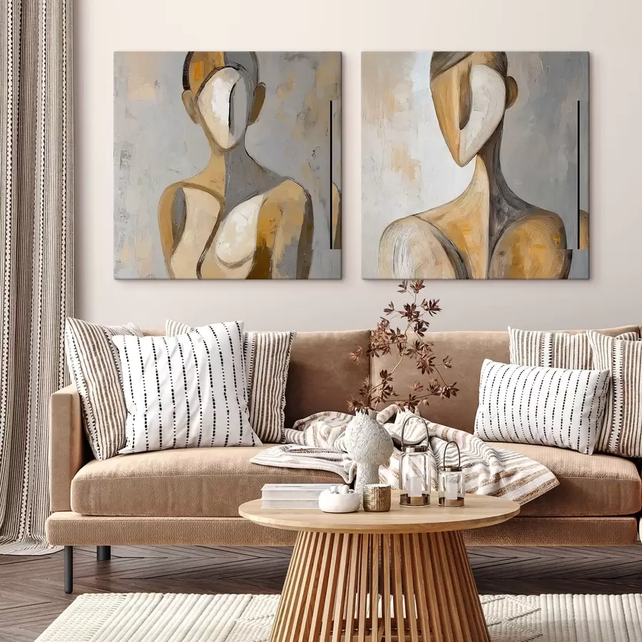 Glezna Abstrakta sieviešu figūra m30017