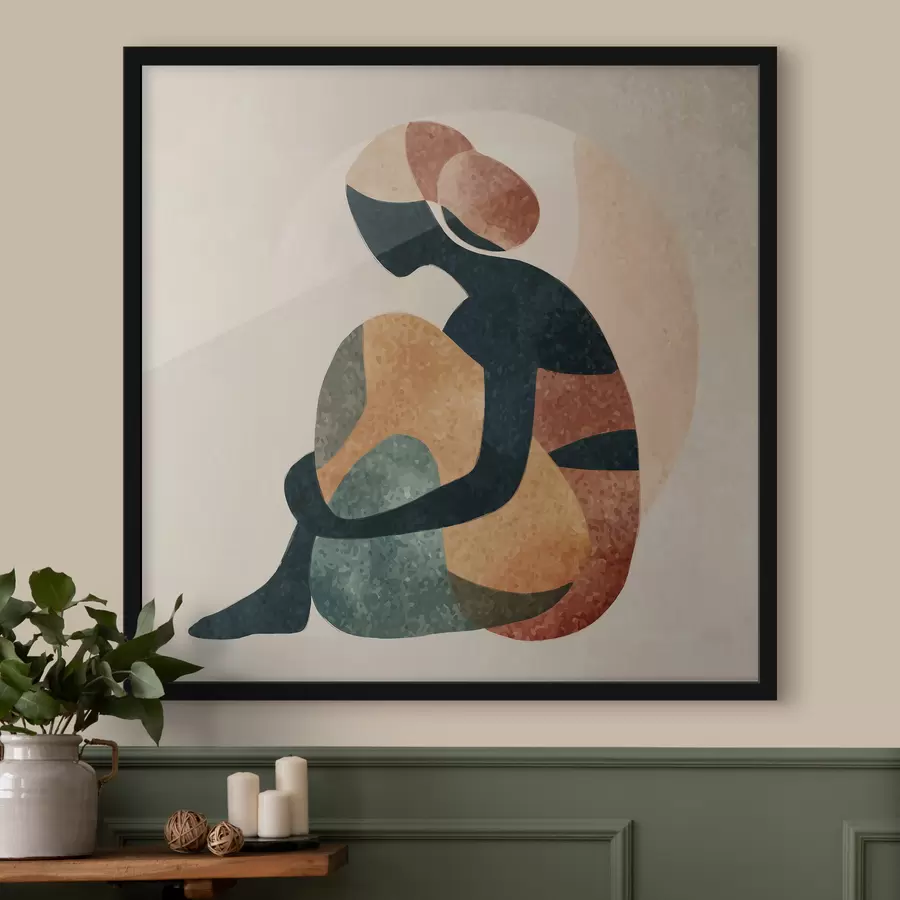 Fototapetes Abstrakta cilvēka figūra f47839