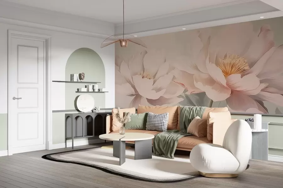 Fototapetes Peonijas w05077