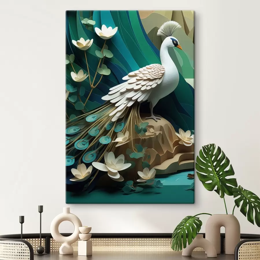 Glezna Šiks pāvs s47900