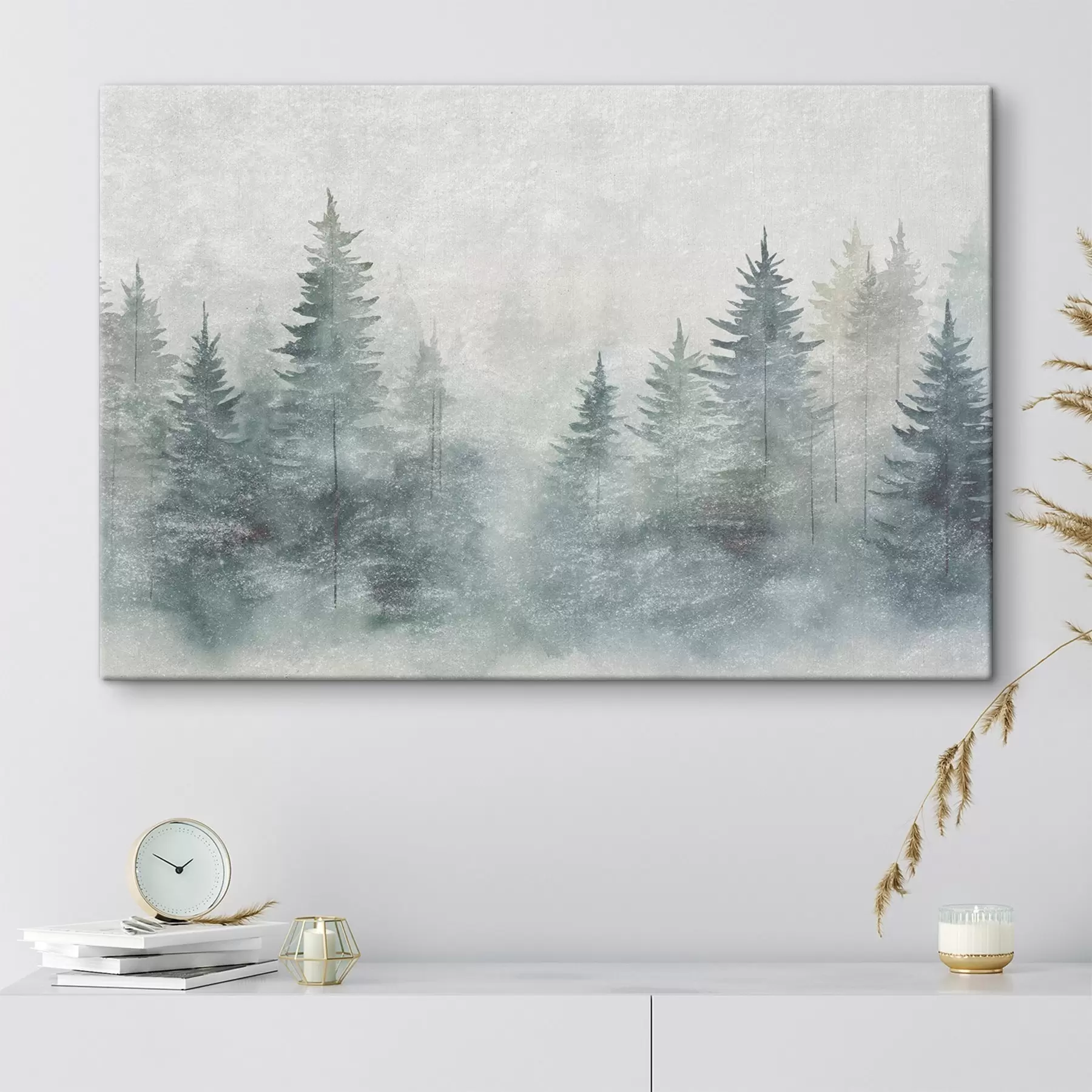 Glezna Skuju mežs, grunge stils s47894