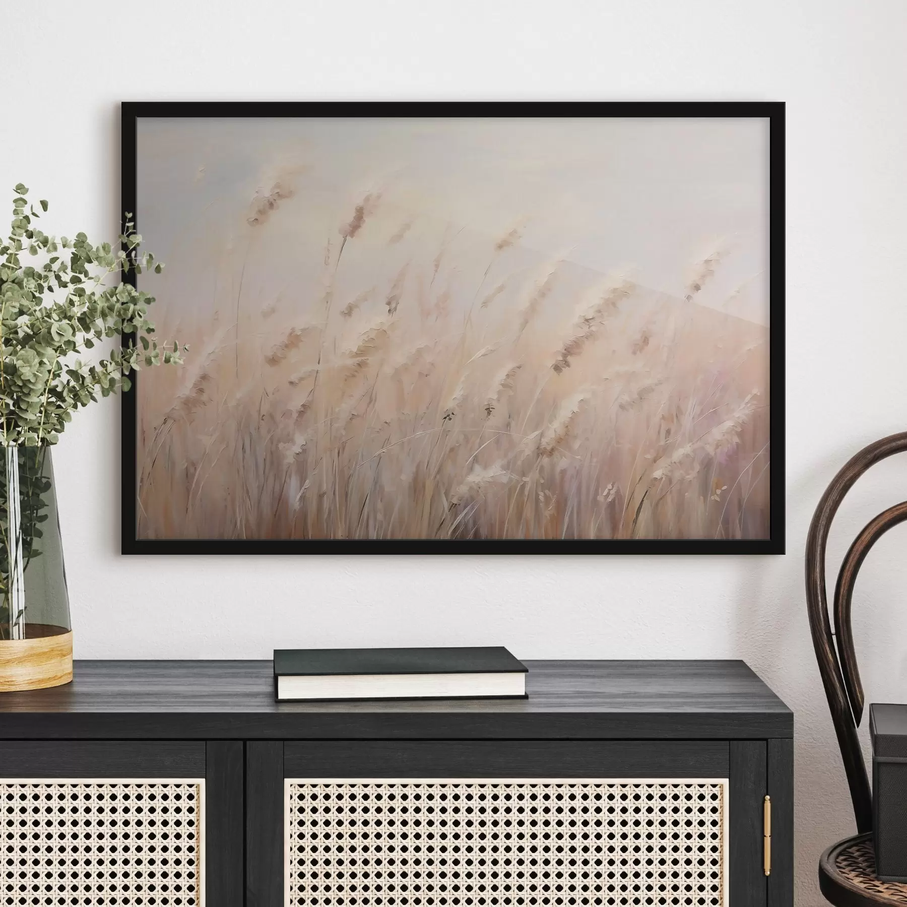 Fototapetes Spikelets, eļļas glezna imitācija f47889