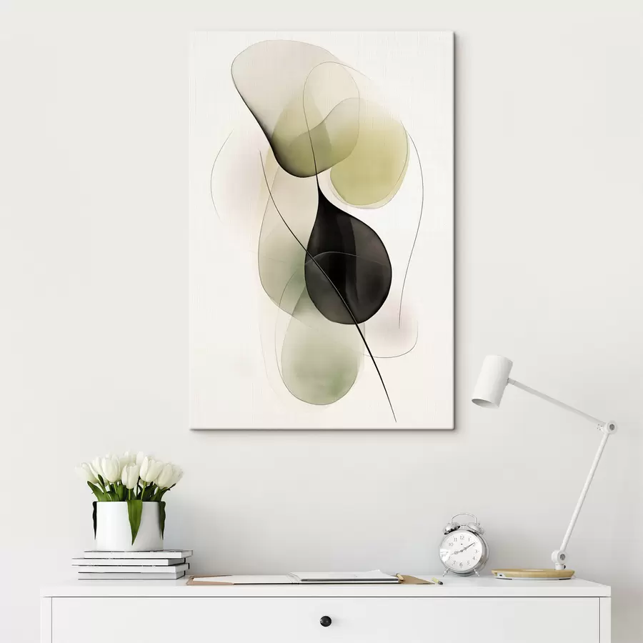 Glezna Abstraktas līnijas un formas s47925