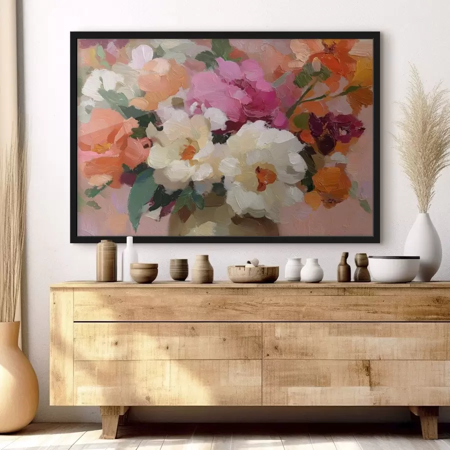 Fototapetes Abstrakts ziedu pušķis f47919