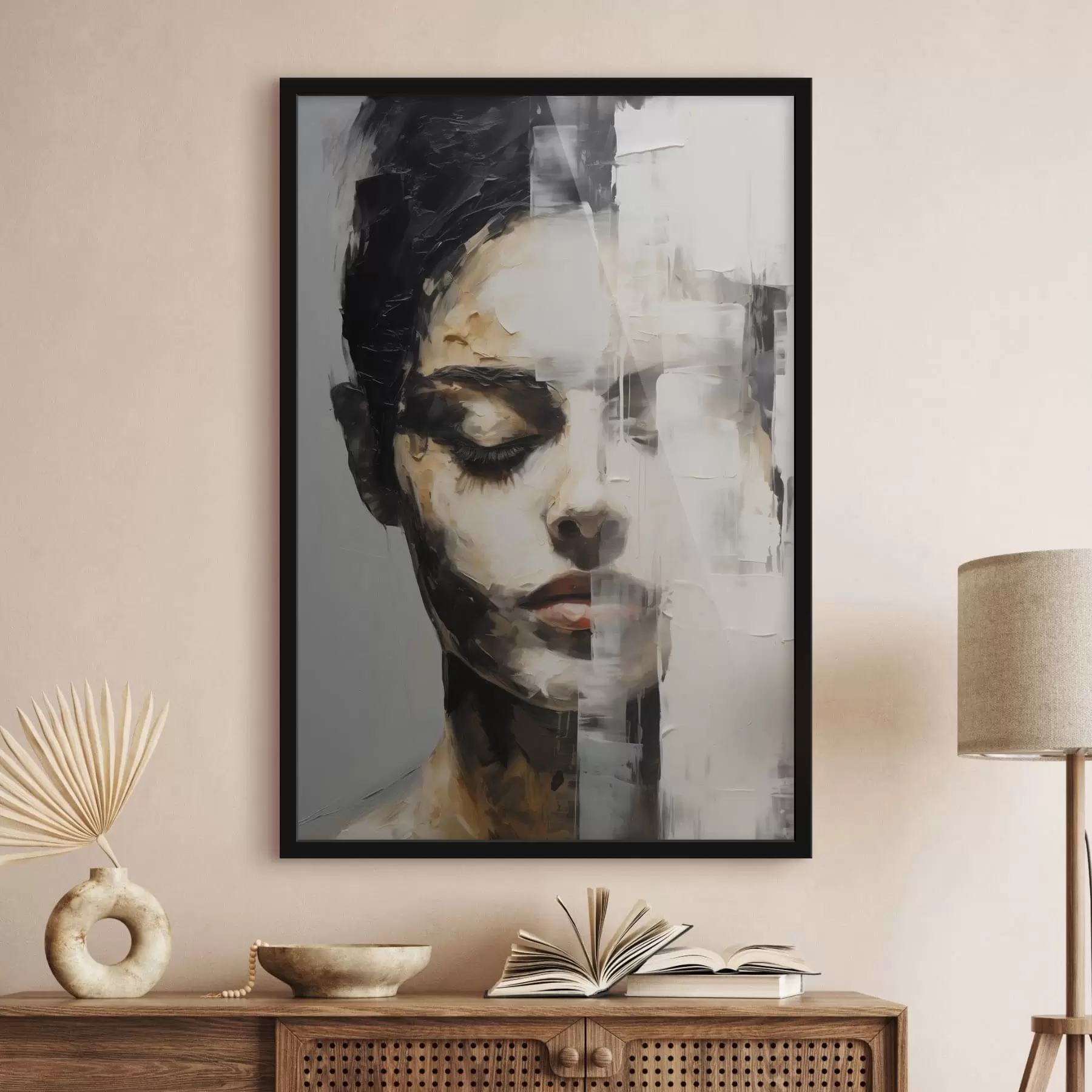 Fototapetes Abstrakts sievietes portrets f47928