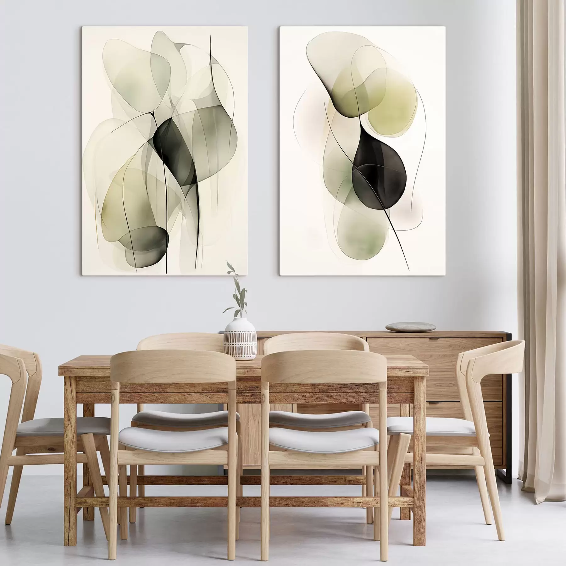 Glezna Abstraktā kompozīcija m30027