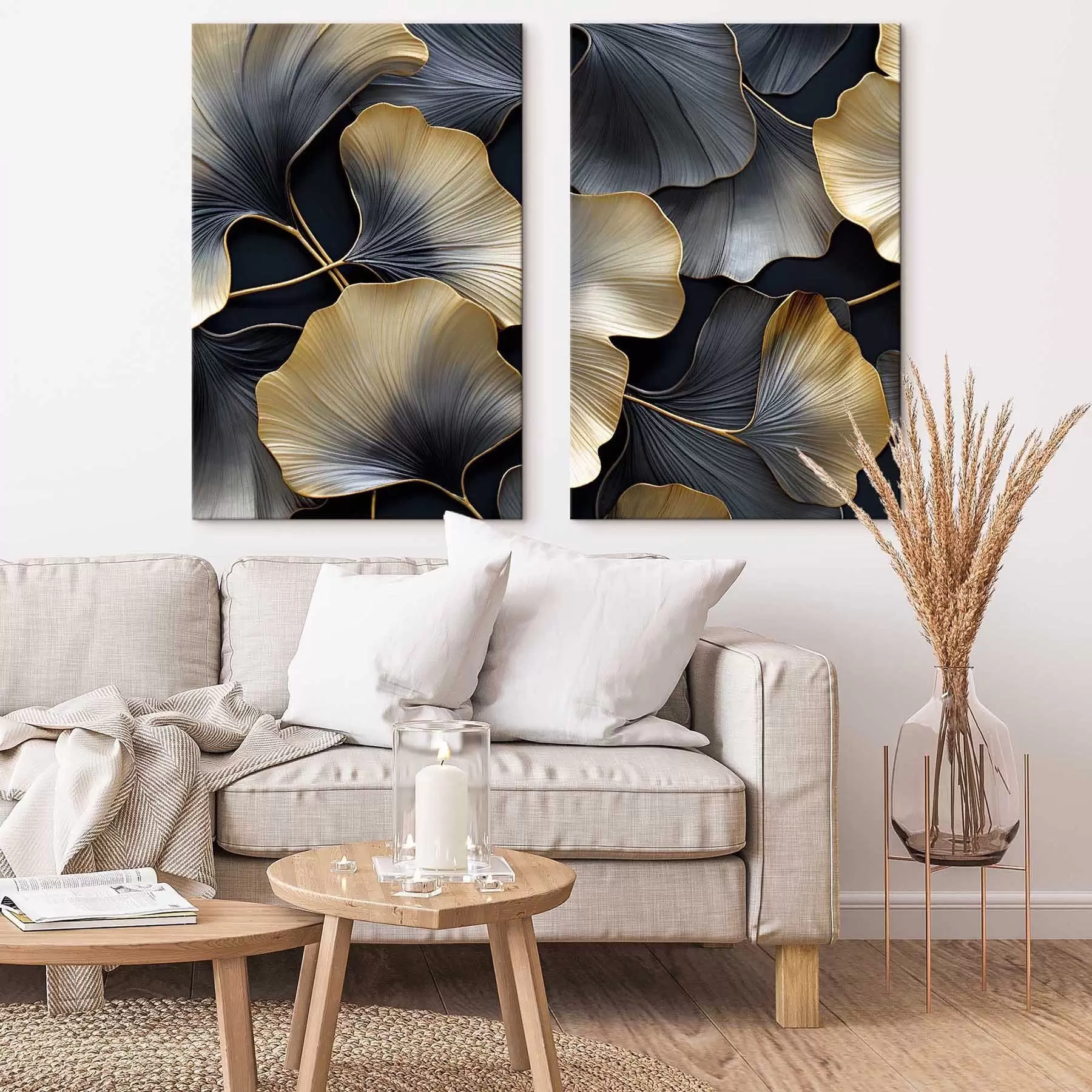 Glezna Ginkgo lapas m30046