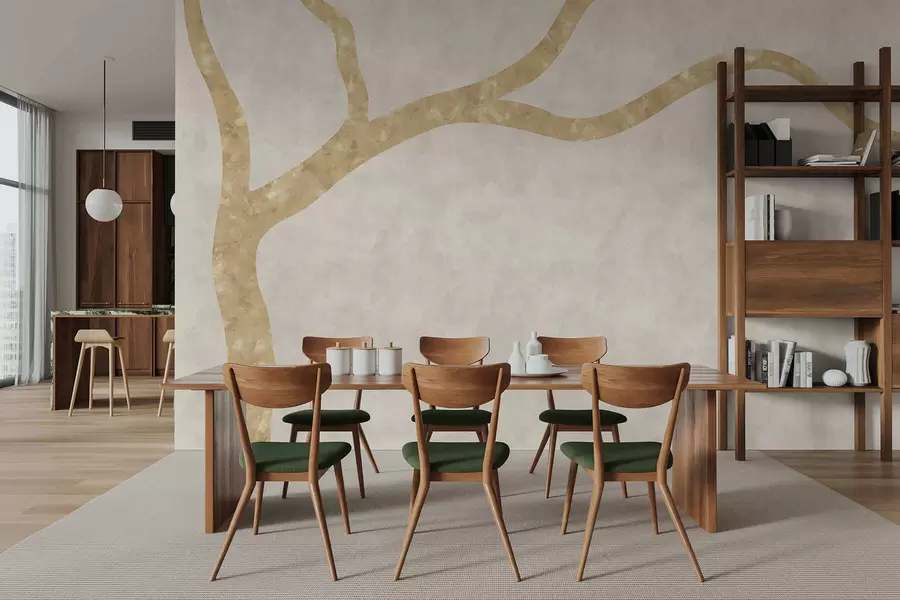 Fototapetes Gaiša zaru uz gaiša fona w05144