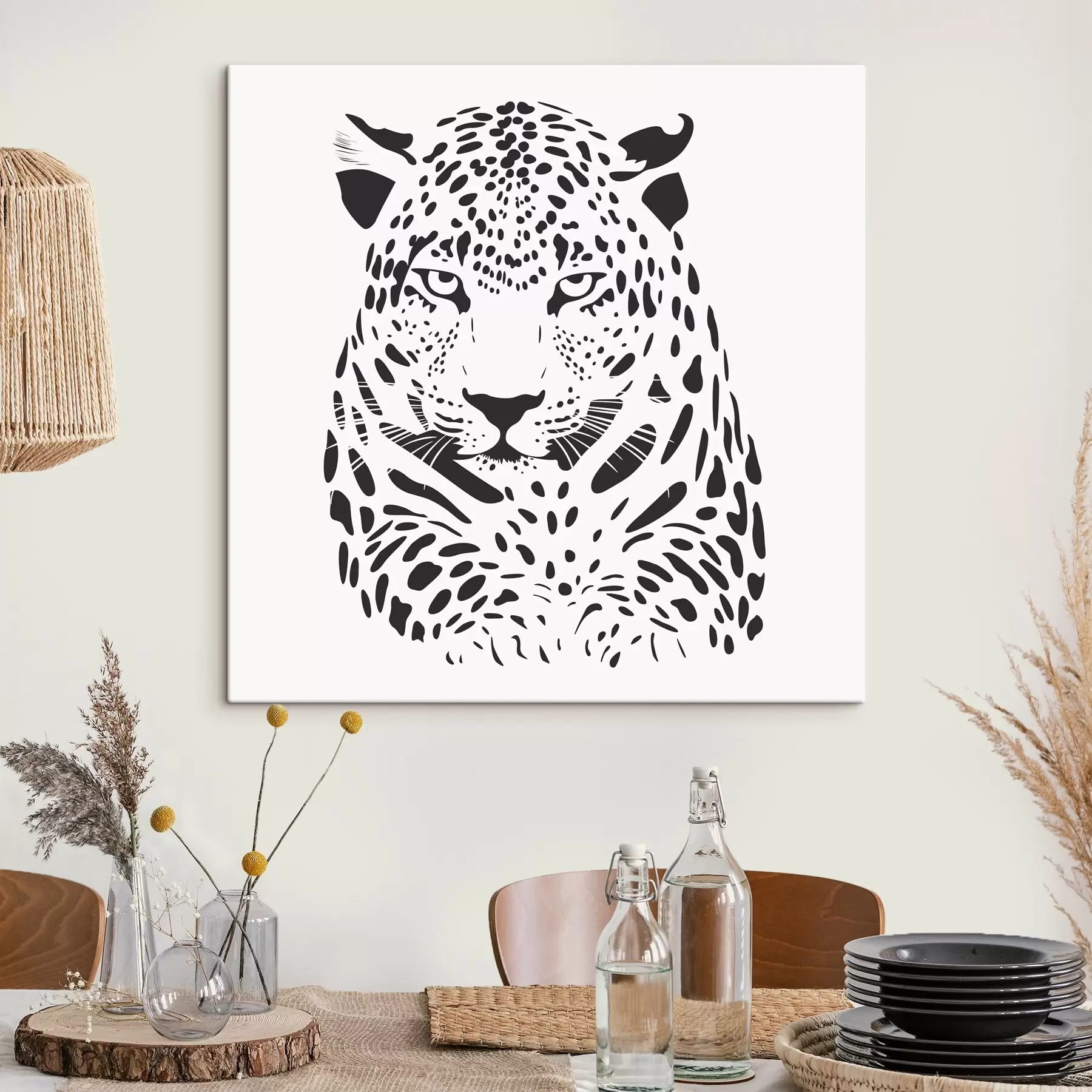 Glezna Leopards s48041