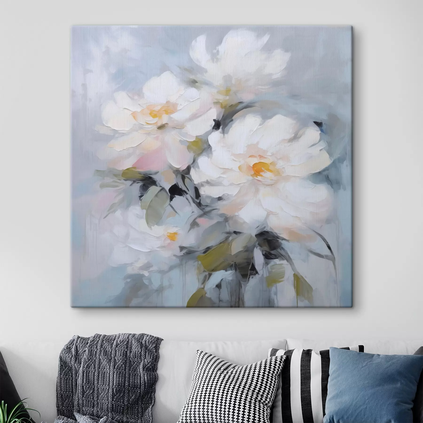 Glezna Ziedu imitācija glezniecība s48047