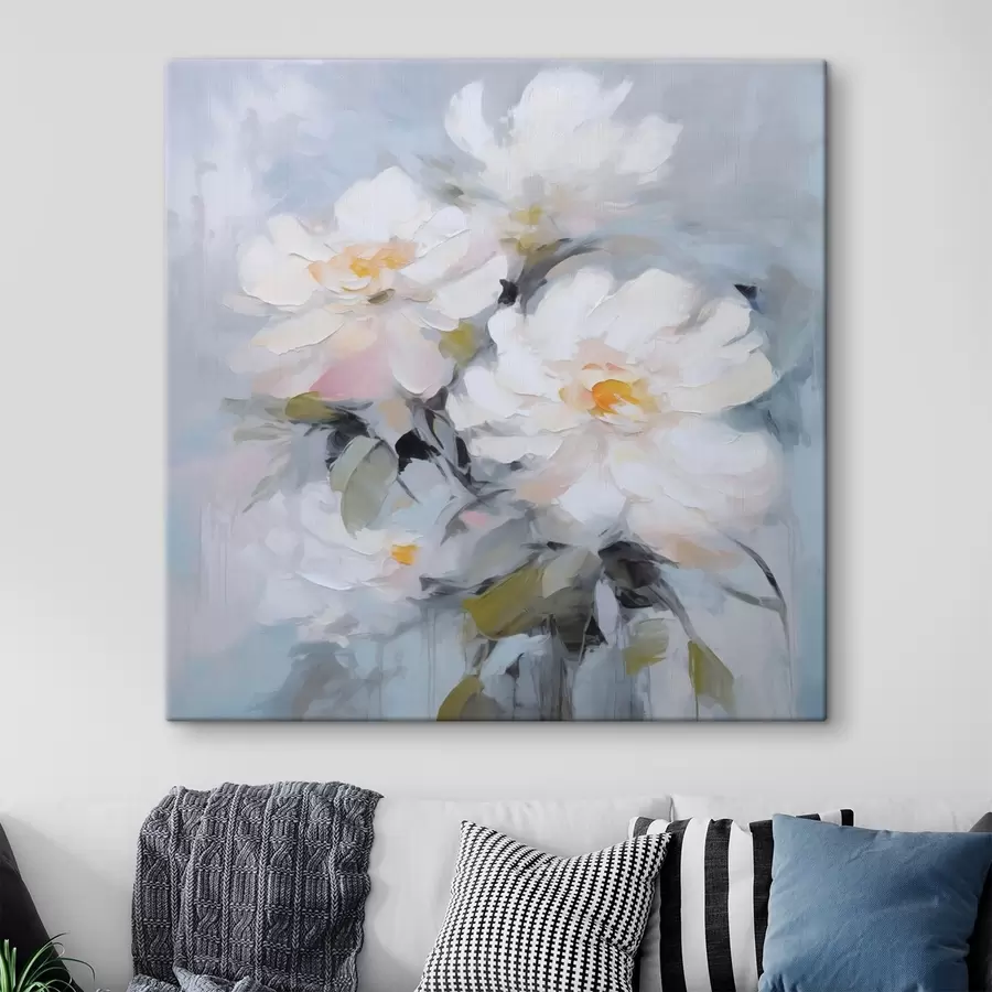 Glezna Ziedu imitācija glezniecība s48047