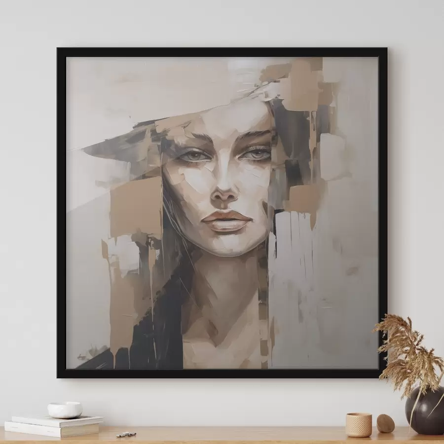 Fototapetes Abstraktais portrets f48051