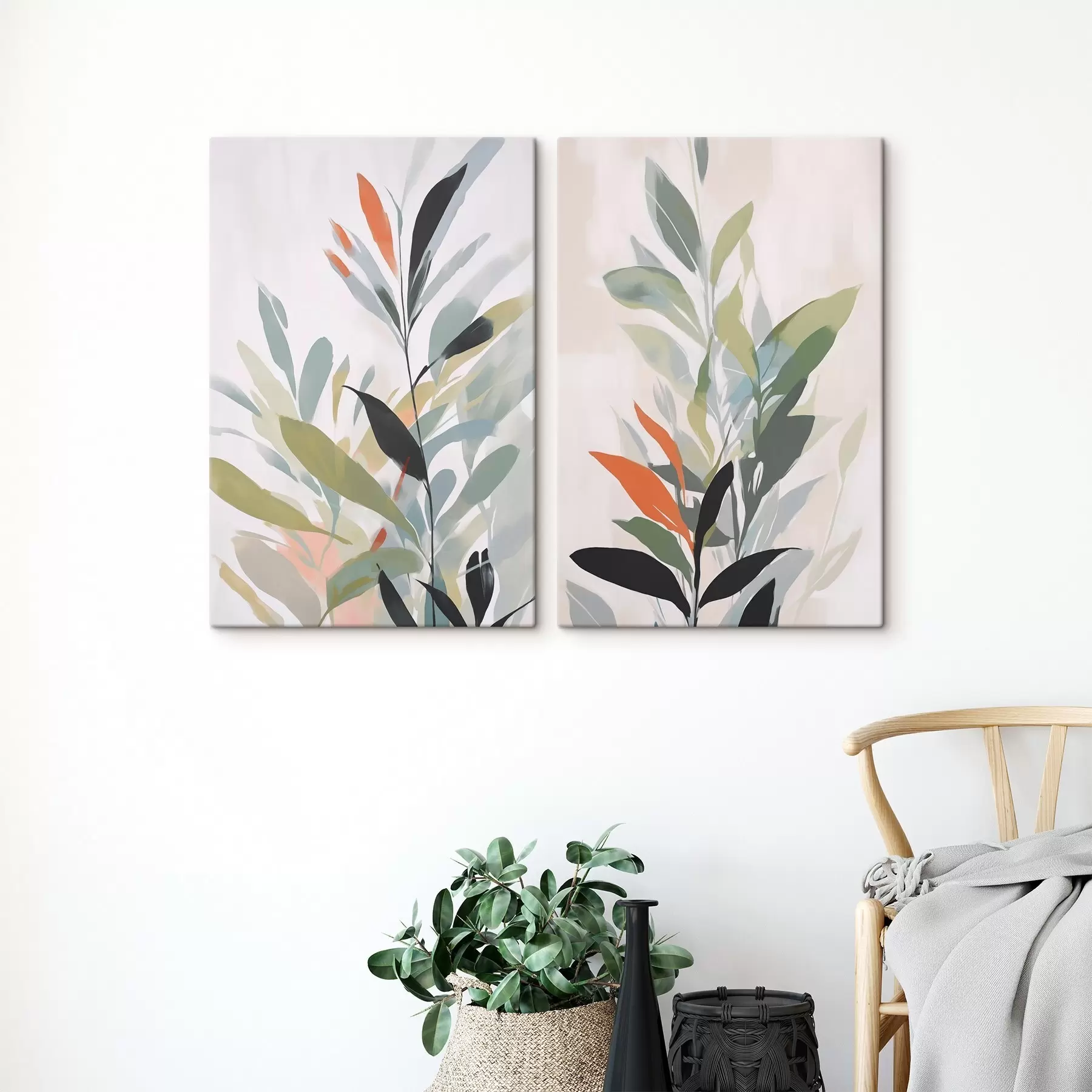 Glezna Apdares imitācija ar krāsu m30077