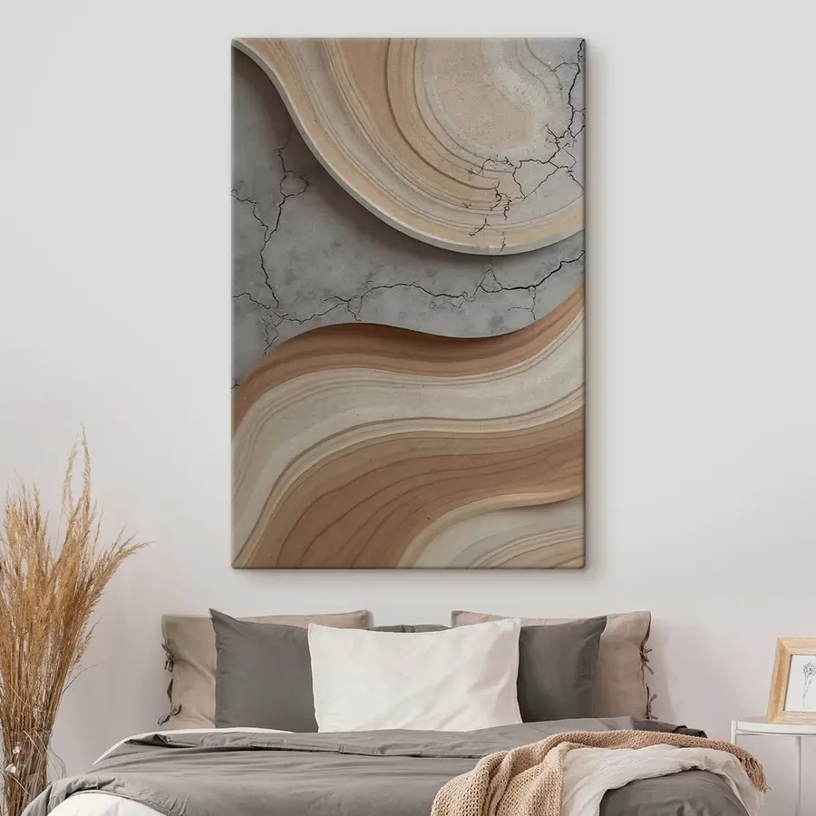 Glezna Koks un gaišs marmors, imitācija s48103