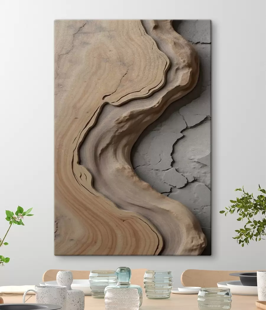 Glezna Koks un betons, imitācija s48105