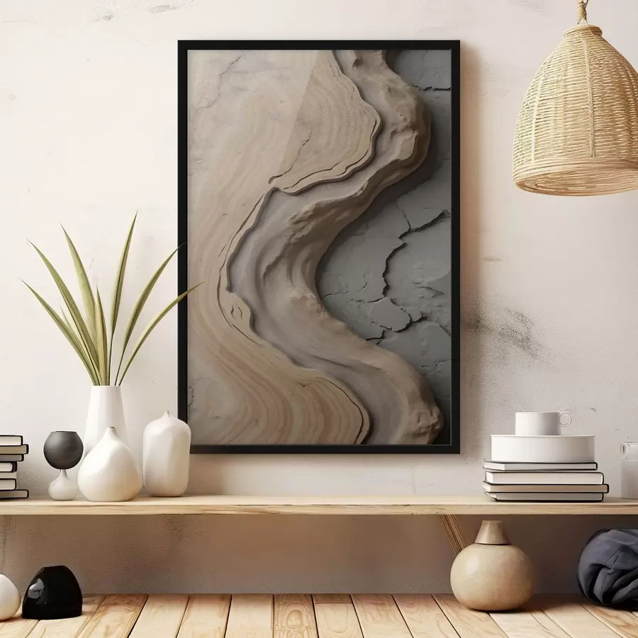 Fototapetes Koks un betons, imitācija f48105