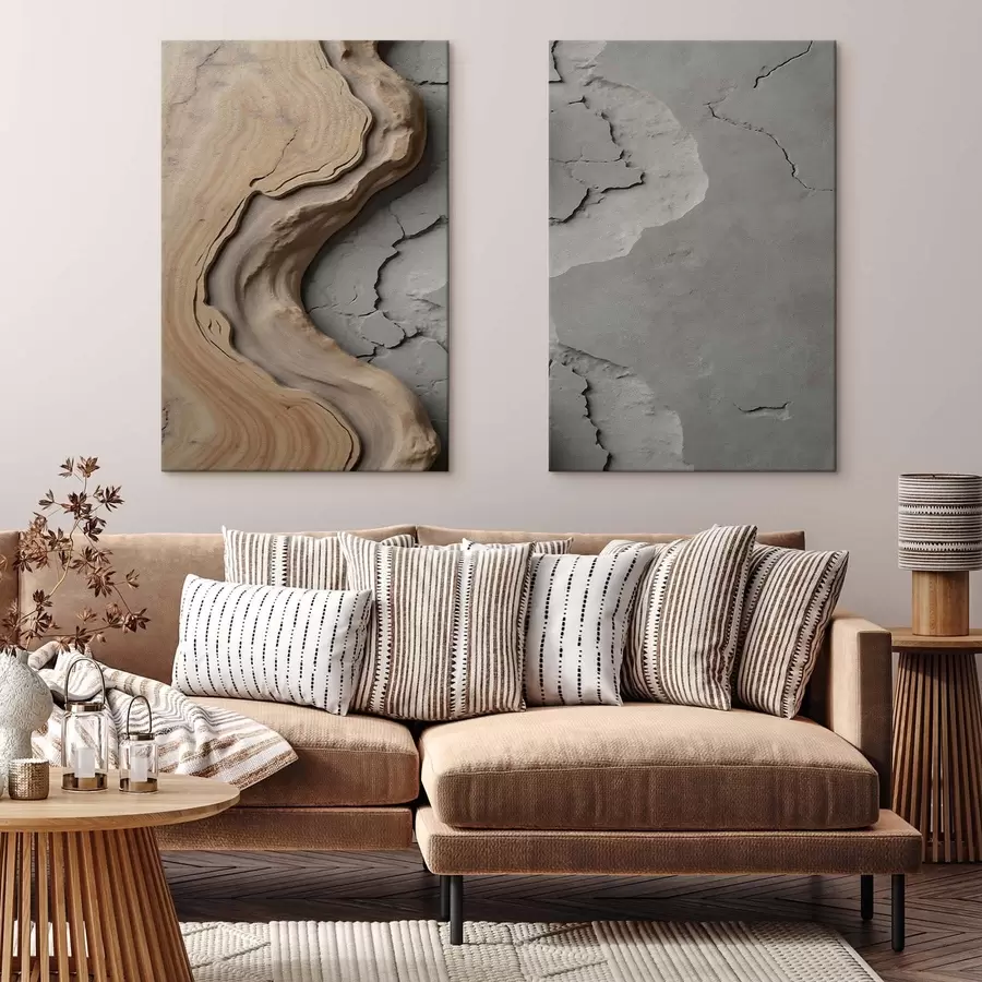 Glezna Koks un betons, imitācija m30079