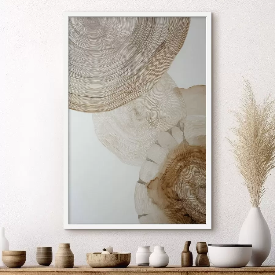 Fototapetes abstrakta gada koku gredzeni f47933