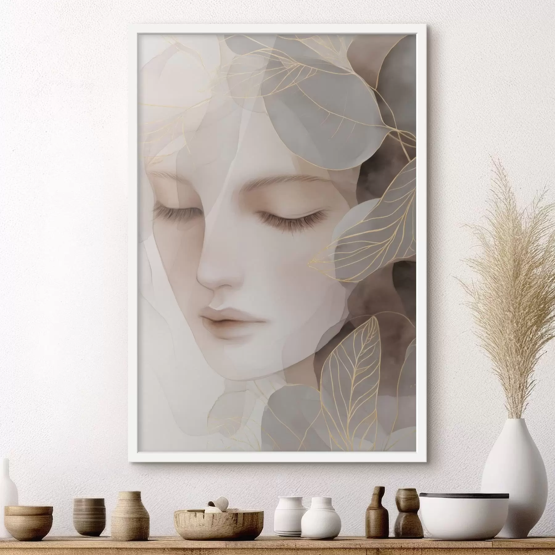 Fototapetes meitene lapās f47938