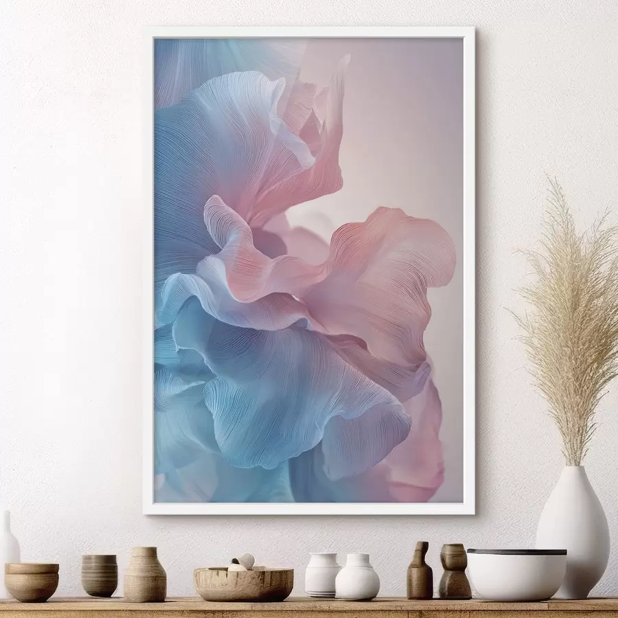 Fototapetes abstrakta viļņi ar apjoma efektu f47945