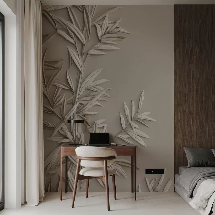 Fototapetes Bazreljefa lapu imitācija w05244