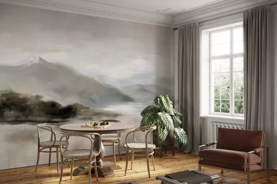 Fototapetes Krāsotie kalni w05248