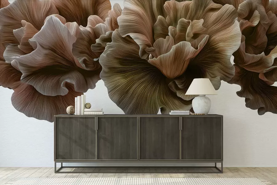 Fototapetes Luksusa ziedlapiņu izliekumi w05249v1