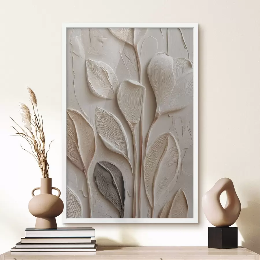 Fototapetes Abstraktās lapas f48124