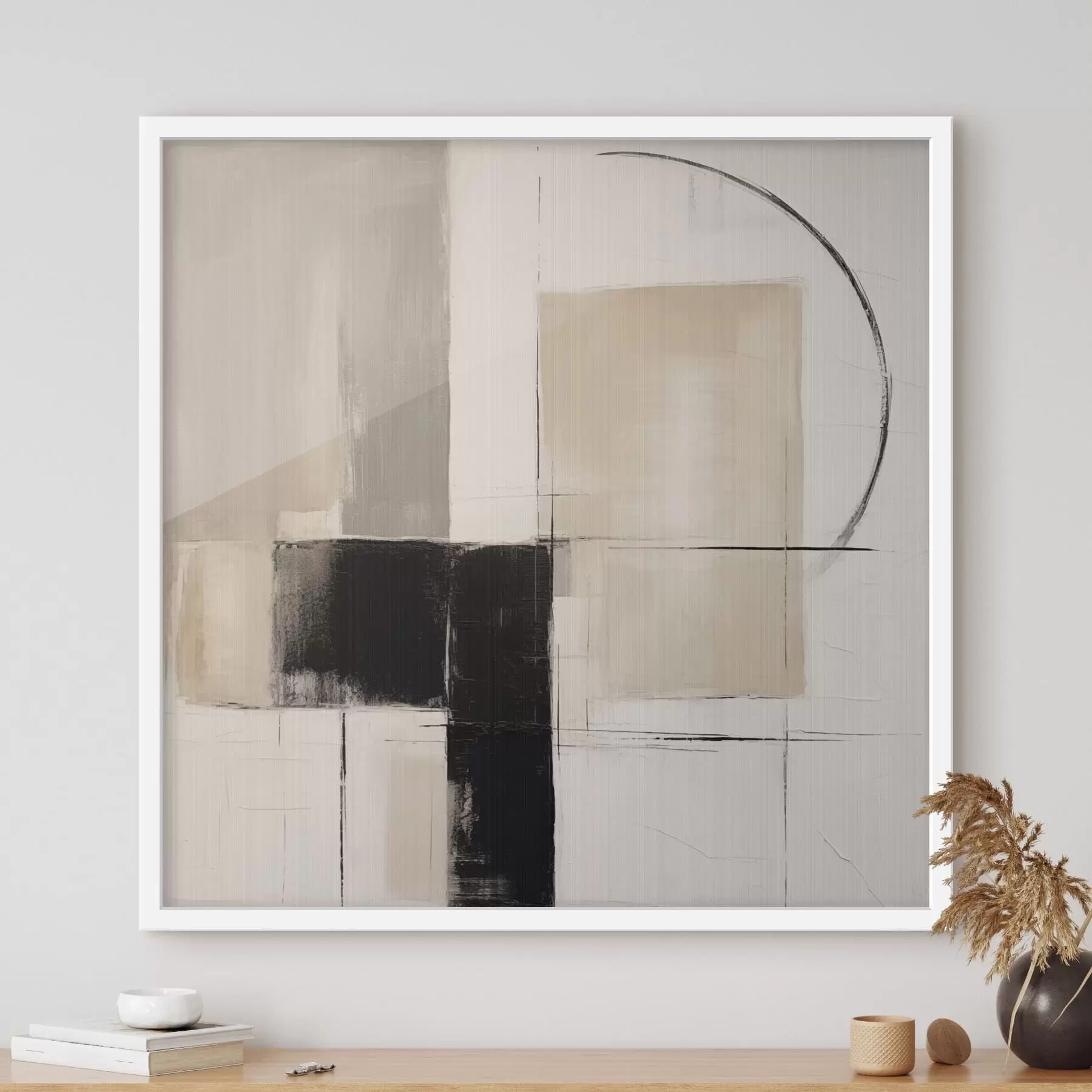 Fototapetes mūsdienu abstraktā ģeometriskā glezniecība f48072