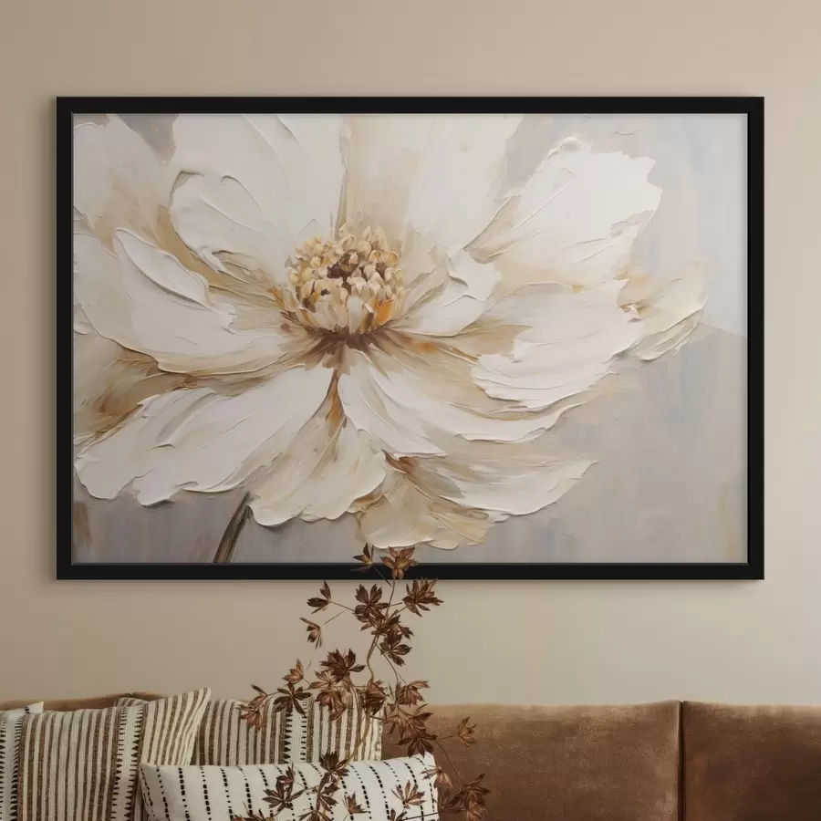 Fototapetes Tuva uzņēmuma ar vieglu tekstūru ziedu f48092