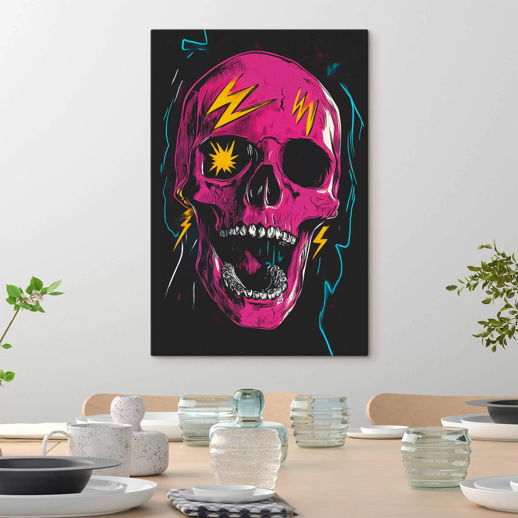 Glezna Abstrakts galvaskauss s47781