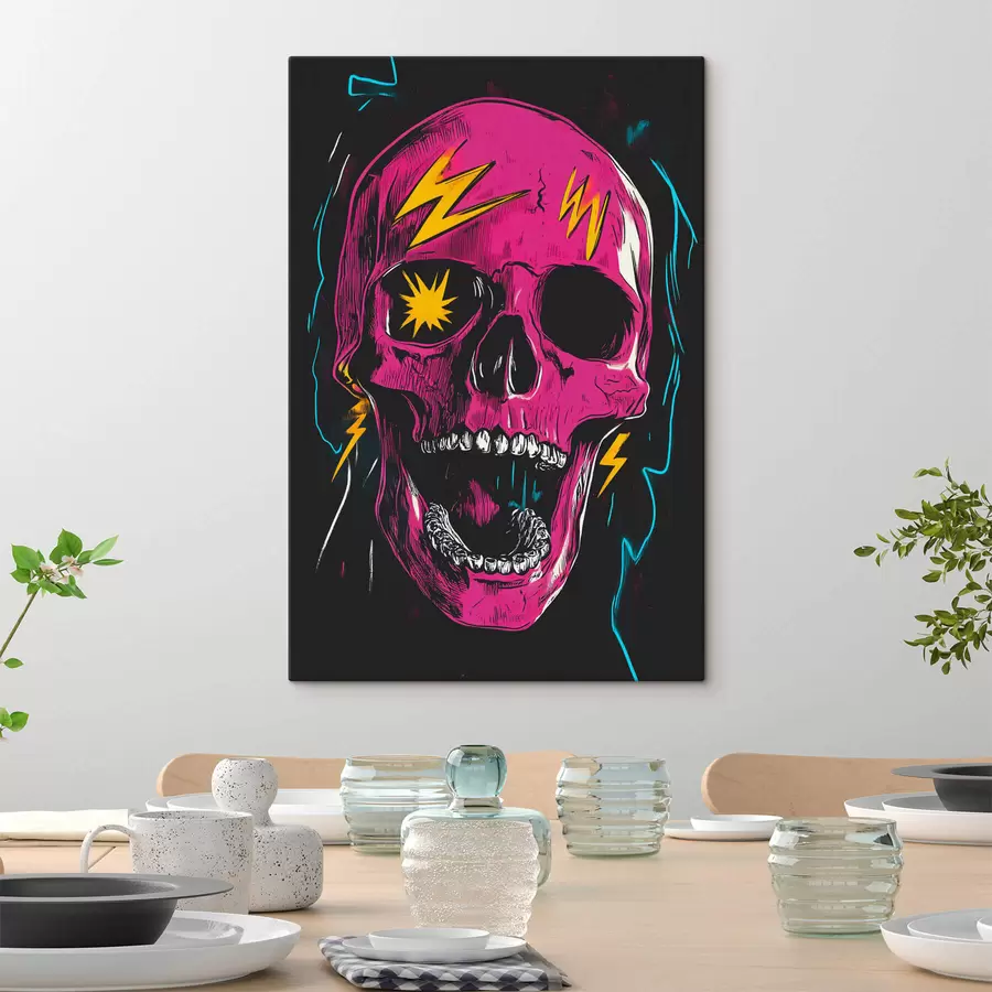 Glezna Abstrakts galvaskauss s47781