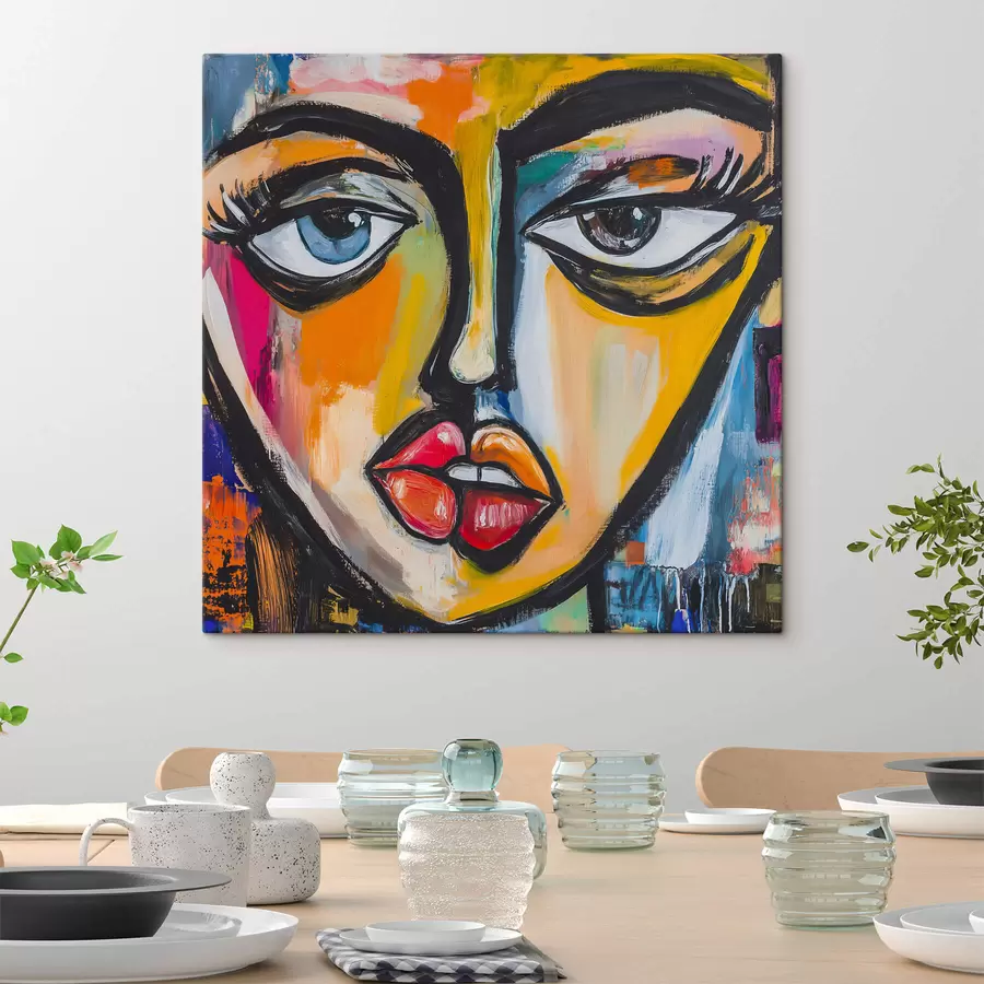 Glezna Abstraktais portrets s47784