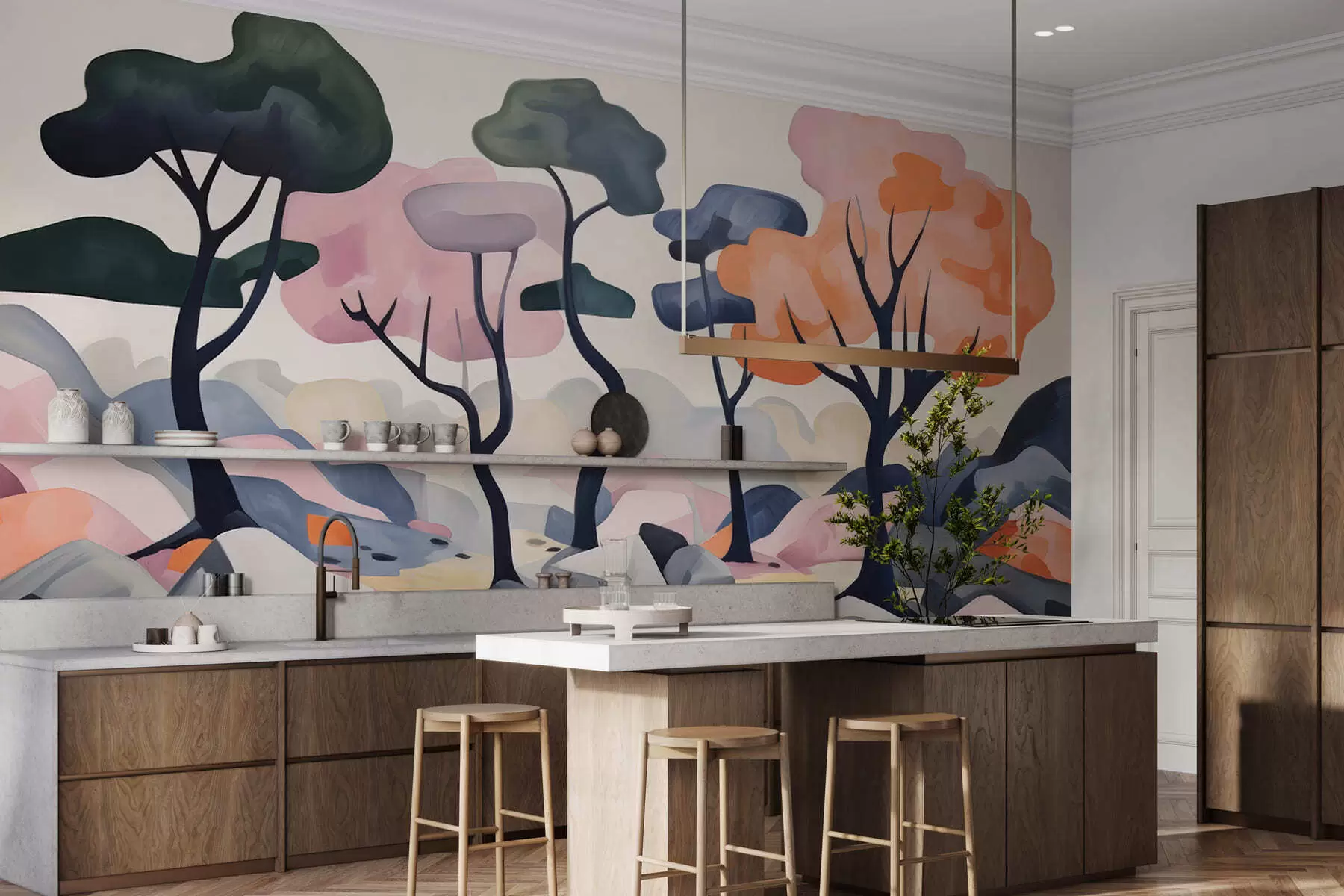 Fototapetes Pasaku koki w05284