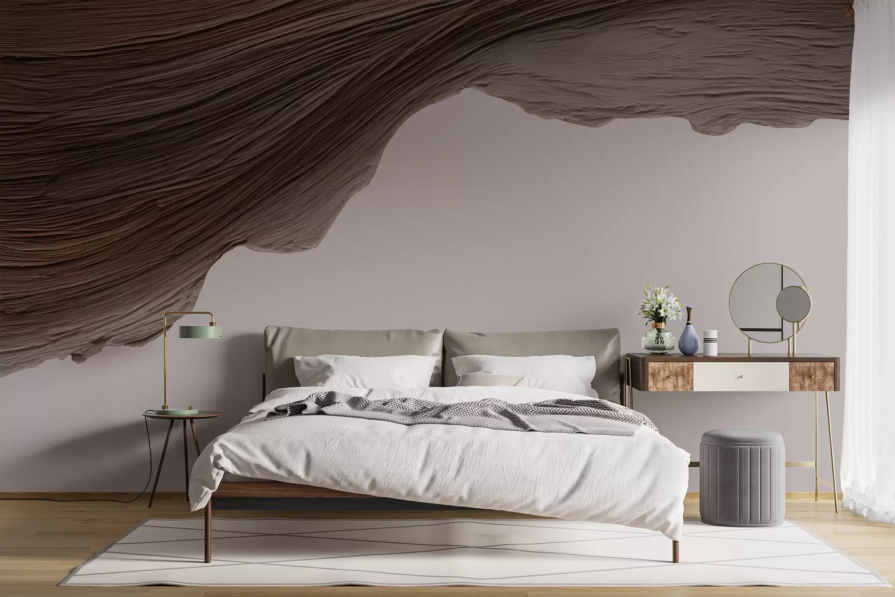 Fototapetes Koka reljefs w05273