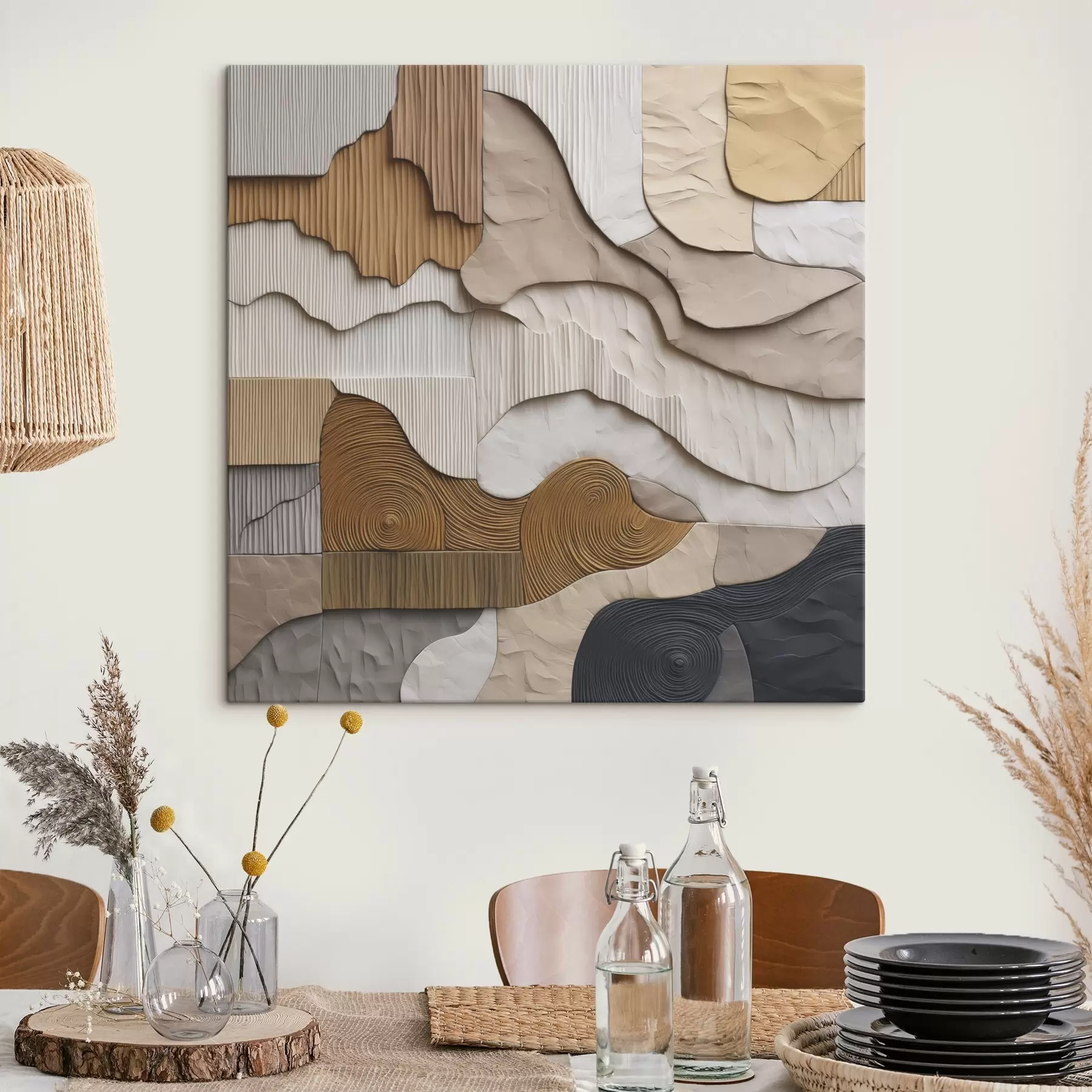 Glezna Abstraktā kompozīcija s48166