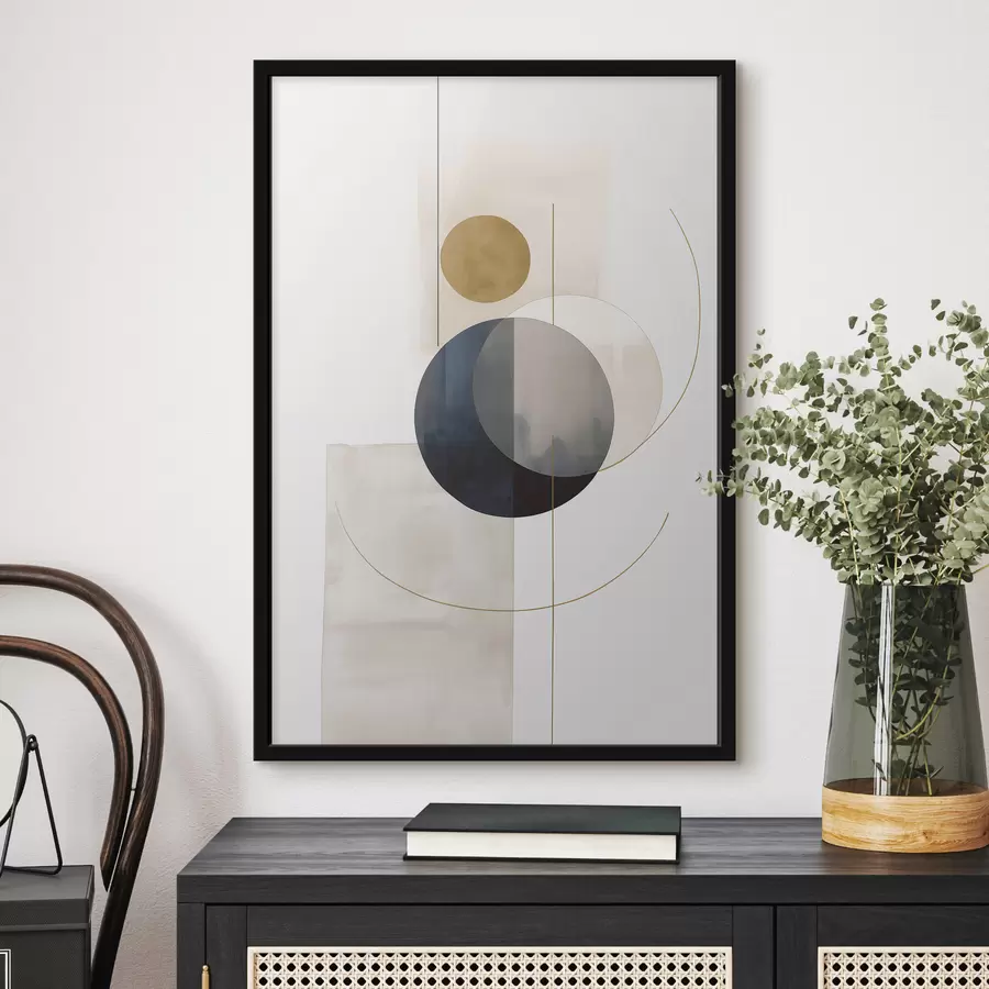 Fototapetes Abstrakts ar apļiem f48018