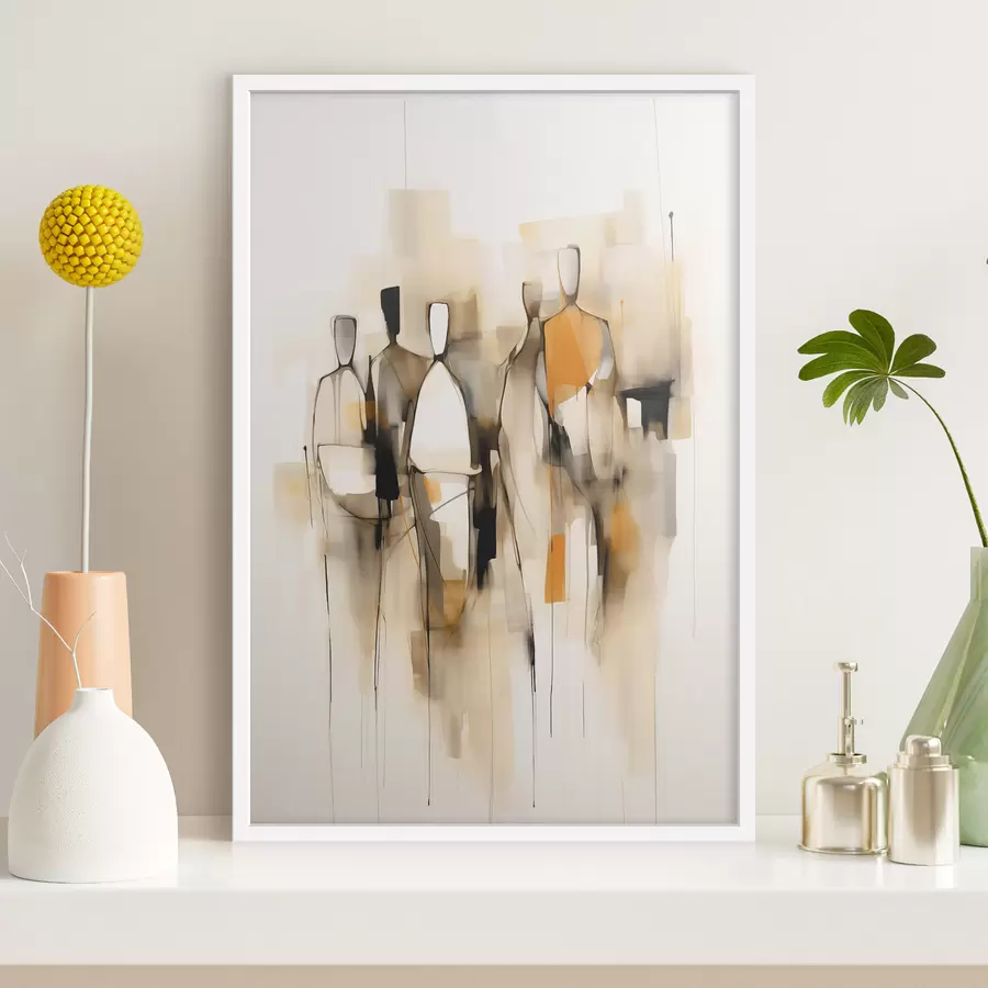 Fototapetes Abstrakti silueti f48019