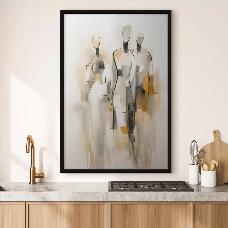 Fototapetes Abstrakti silueti f48173